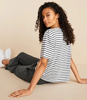 Lou & Grey Striped Softened Tee