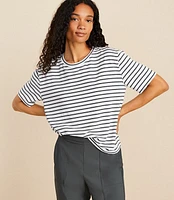 Lou & Grey Striped Softened Tee