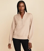 Lou & Grey Scubasoft Half Zip Sweatshirt