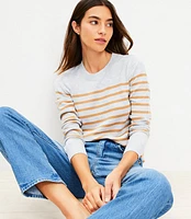 Striped Luxe Knit Sweater