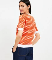 Dotted Sweater Tee