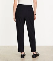 Curvy LOFT Versa Seasonless Stretch Double Pleat Taper Pant