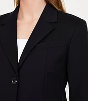 LOFT Versa Ponte Deluxe Sculpted Blazer