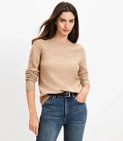 Sequin Boatneck Ribtrim Sweater