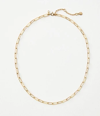 Demi Fine Chain Link Necklace