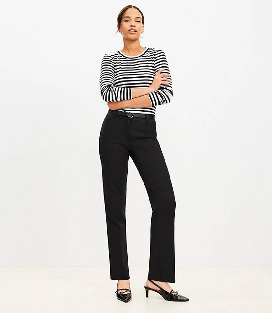 Full Length Riviera Slim Pants Doubleweave