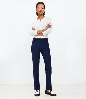 Full Length Riviera Slim Pants in Doubleweave