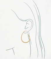 Teardrop Hoop Earrings