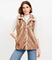 Modern Faux Fur Vest