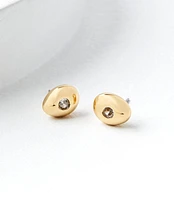 Demi Fine Bean Stud Earrings