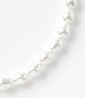 Pearlized Chunky Statement Necklace