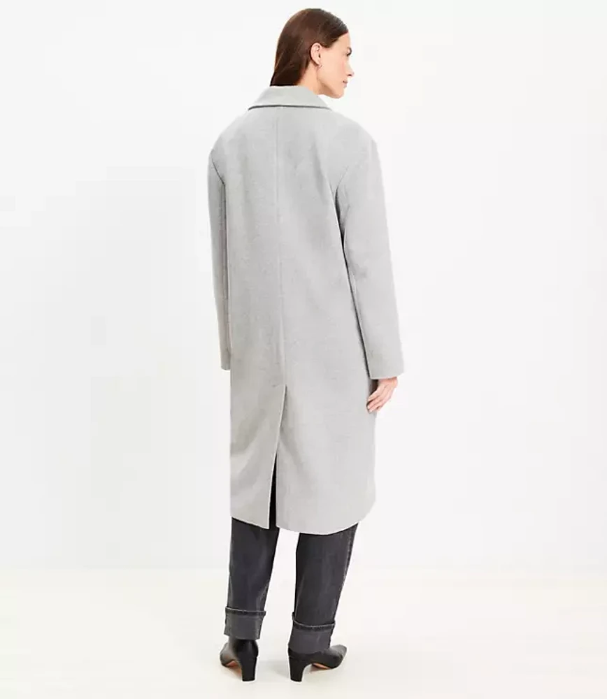 Petite Twill Patch Pocket Coat