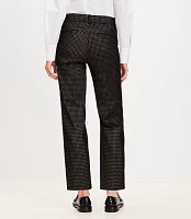 Riviera Slim Pants Metallic Houndstooth Jacquard