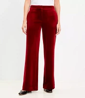 Clean Wide Leg Pants Velvet