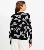 Bow Jacquard Sweater