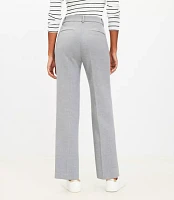 Tall Full Length Straight Pants Heathered Doubleface