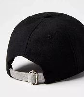 Wool Blend Baseball Cap