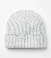 Shimmer Ribbed Beanie