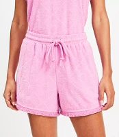 LOFT Beach Fringe Terry Shorts