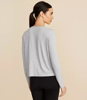 Lou & Grey Heathered Long Sleeve Tee