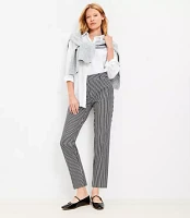 Petite Riviera Slim Pants Stripe