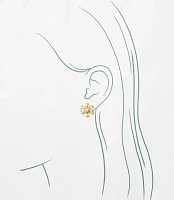 Snowflake Stud Earrings