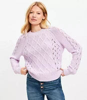 Petite Textured Stitch Sweater