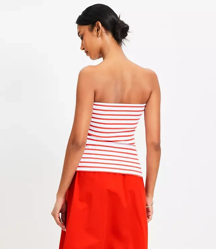 Striped Modern Tube Top