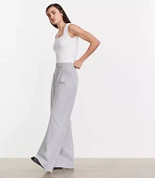 Petite LOFT Versa 360 Knit Ruched Square Neck Bodysuit