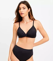 LOFT Beach Twist Bikini Top