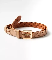 Braided Leather Belt