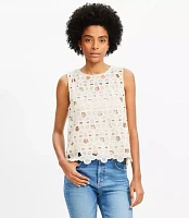 Daisy Crochet Tank Top