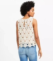 Daisy Crochet Tank Top