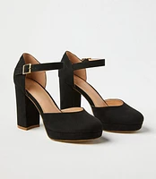 Ankle Strap Platform Shoes