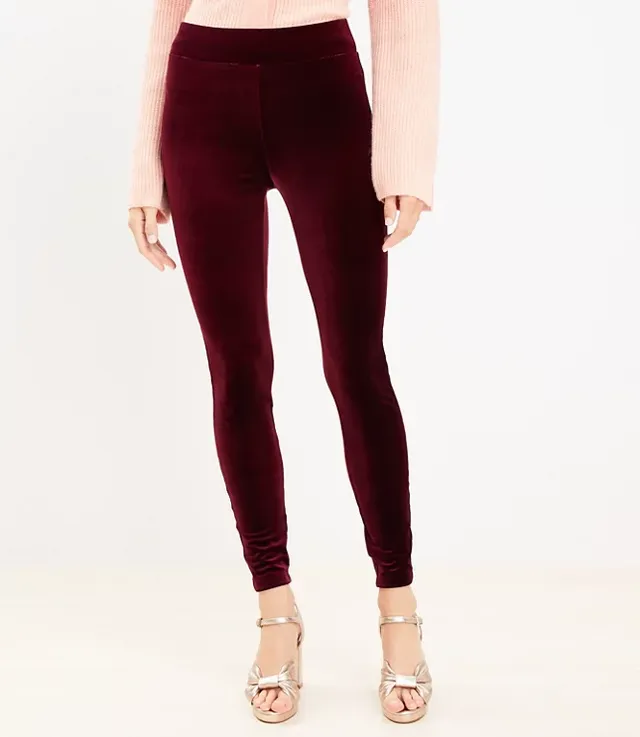 Loft Faux Suede Leggings