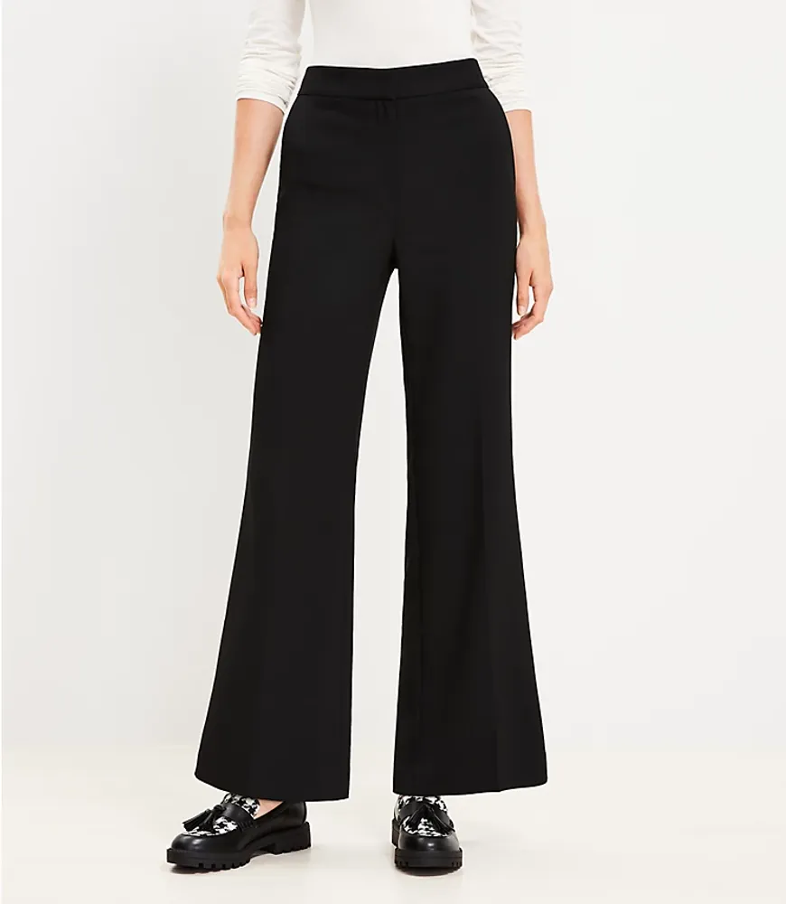 Curvy Peyton Trouser Pants in Crepe