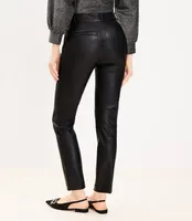 Curvy Sutton Skinny Pants Faux Leather