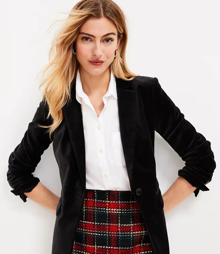 Velvet Modern Blazer