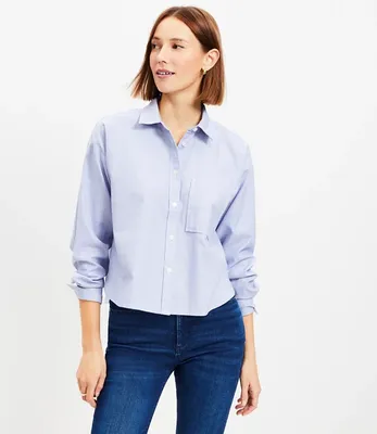 Striped Modern Everyday Pocket Shirt