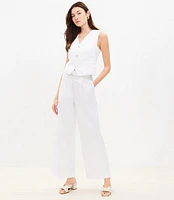 Petite Belted Peyton Trouser Pants