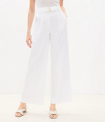 Petite Belted Peyton Trouser Pants