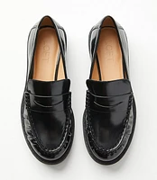 Lug Penny Loafers