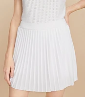 Lou & Grey Pleated Wanderweave Skort