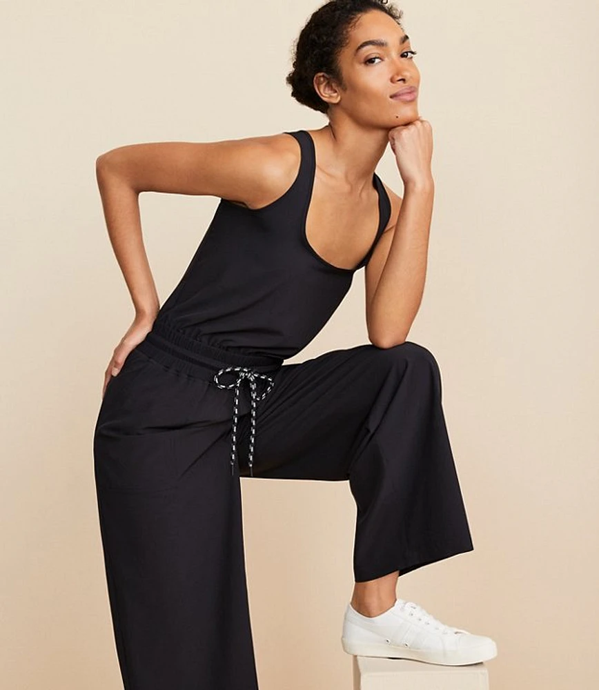 Lou & Grey Wanderweave Wide Leg Jumpsuit