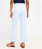 Palmer Wide Leg Crop Pants Stripe