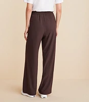 Lou & Grey Wanderweave Wide Leg Trousers