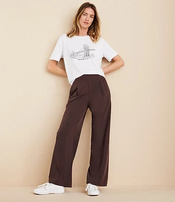 Lou & Grey Wanderweave Wide Leg Trousers