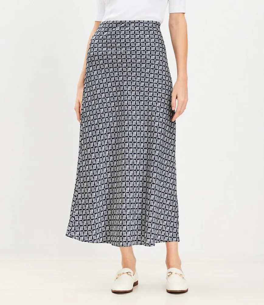 Bias Midi Skirt