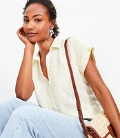 Striped Dolman Shirt