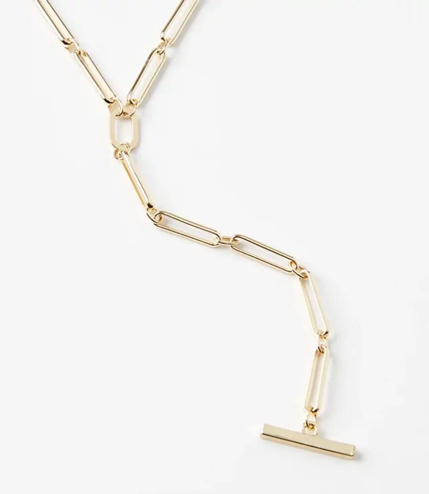 Chain Link Y Necklace